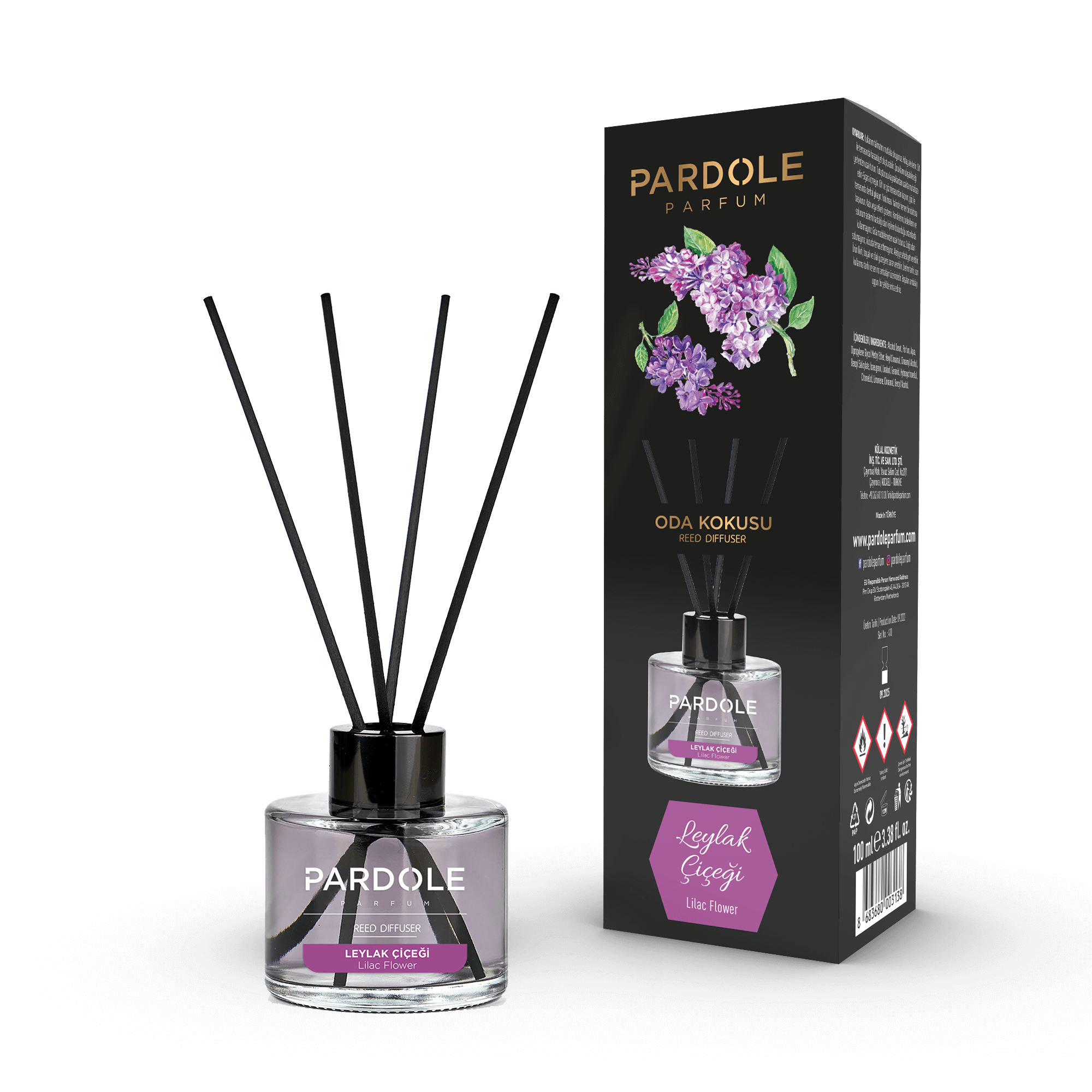 Geurstokjes Lilac Flower 100ML - Pardole Parfum