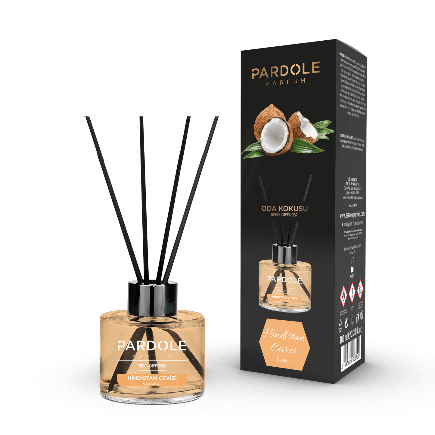 Geurstokjes Coconut 100ML