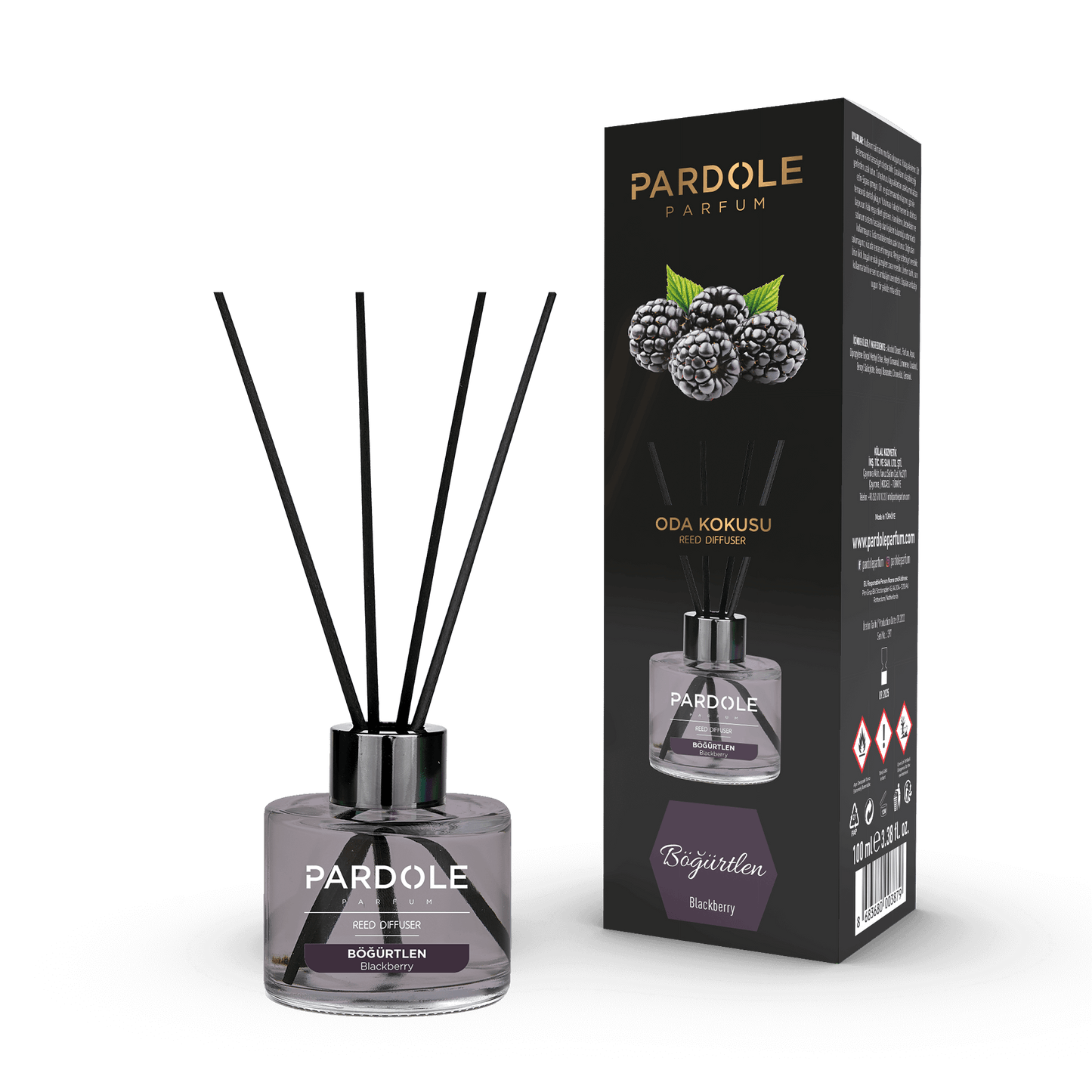Geurstokjes Blackberry 100ML