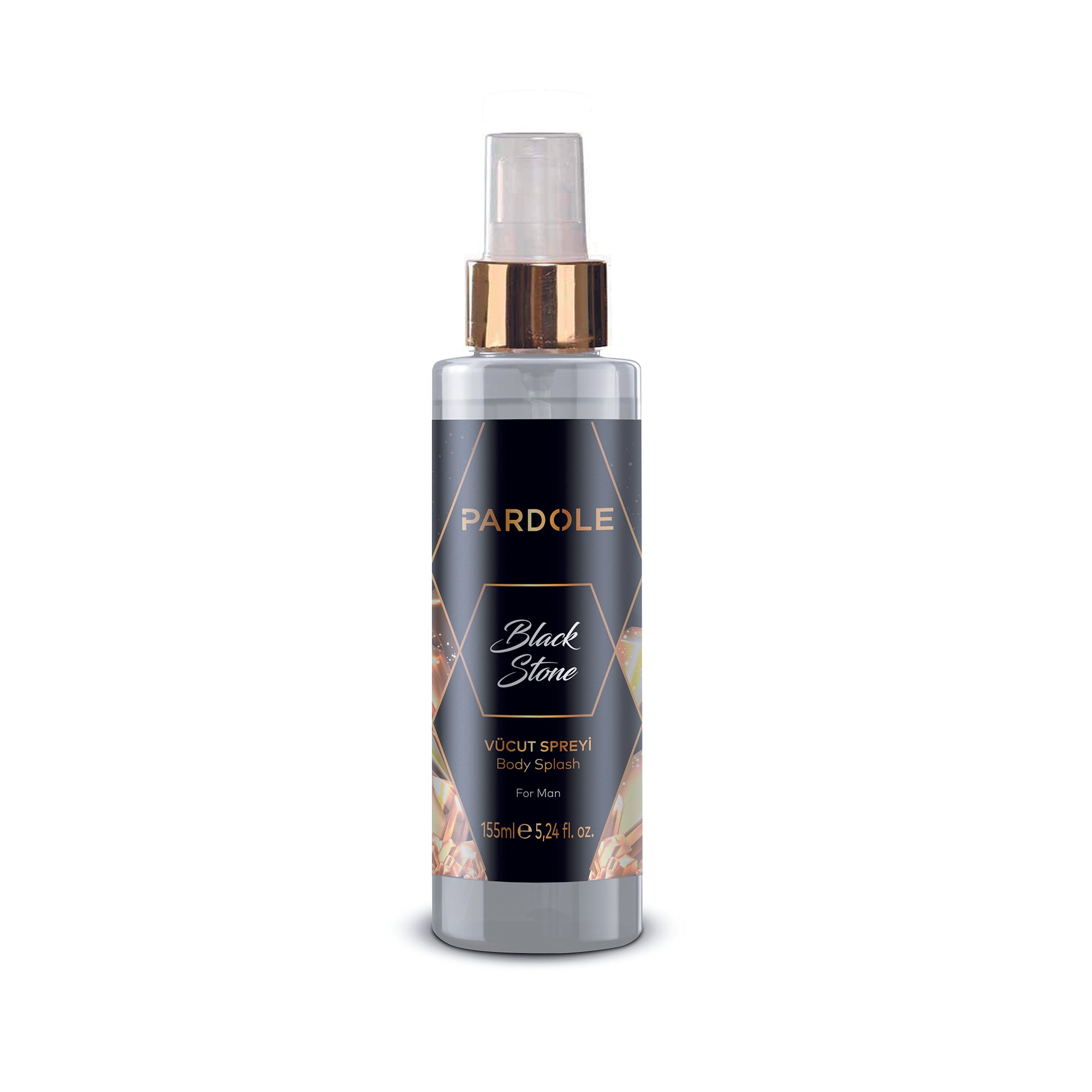 Black Stone Body Splash 155ML - Pardole Parfum