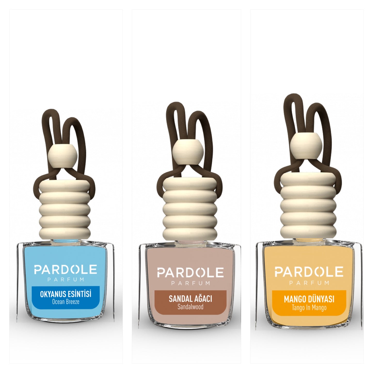 Auto parfum Pakket 3 stuks
