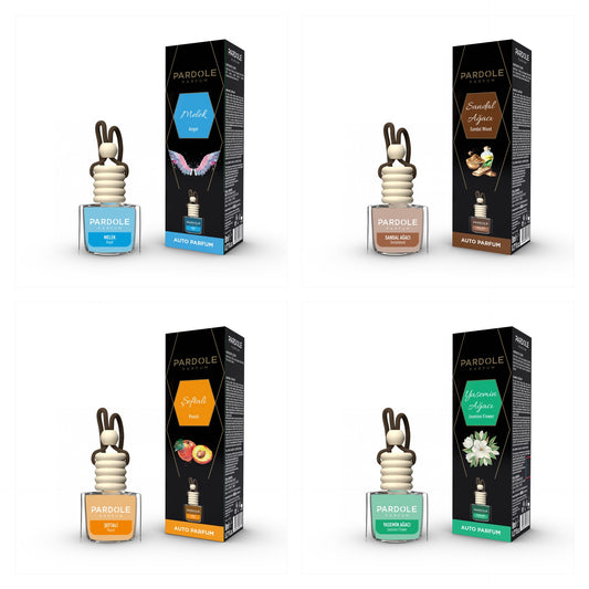 Auto parfum Mix pakket 4 stuks