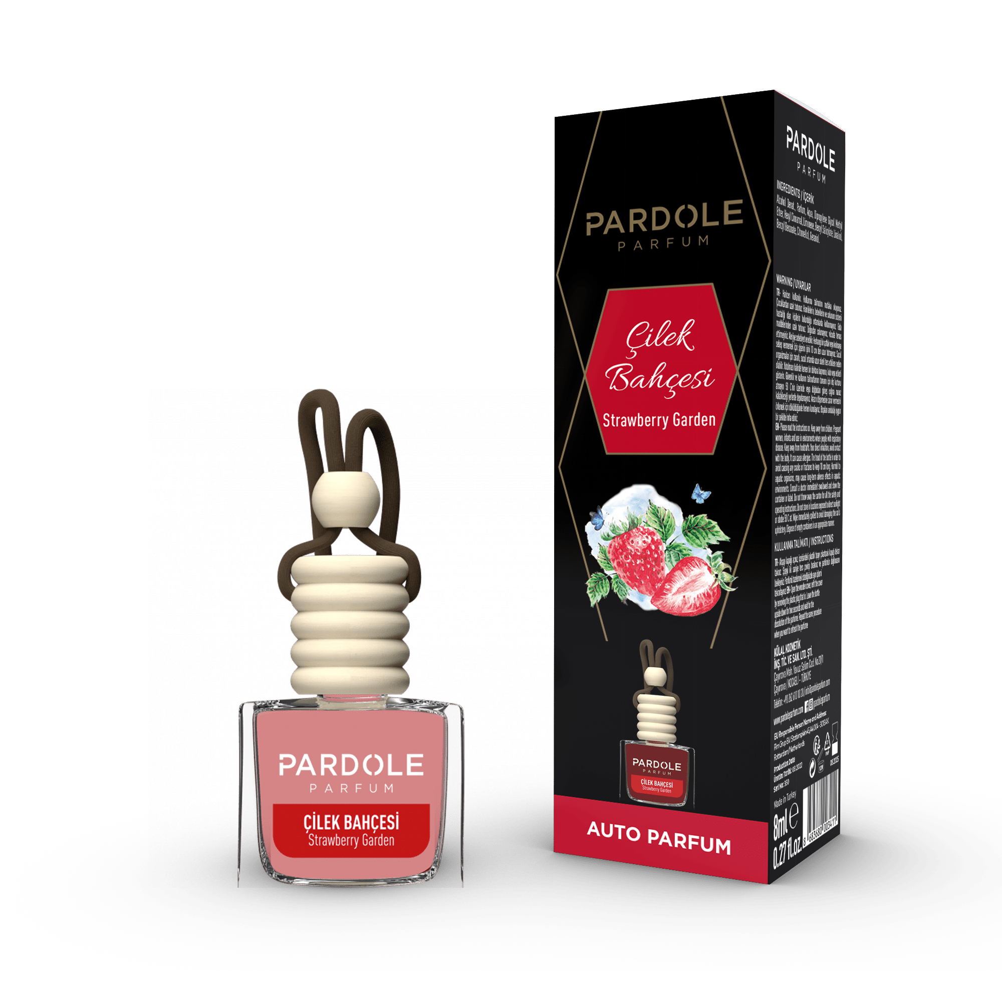 Autoparfum Strawberry Garden10ml - Pardole Parfum