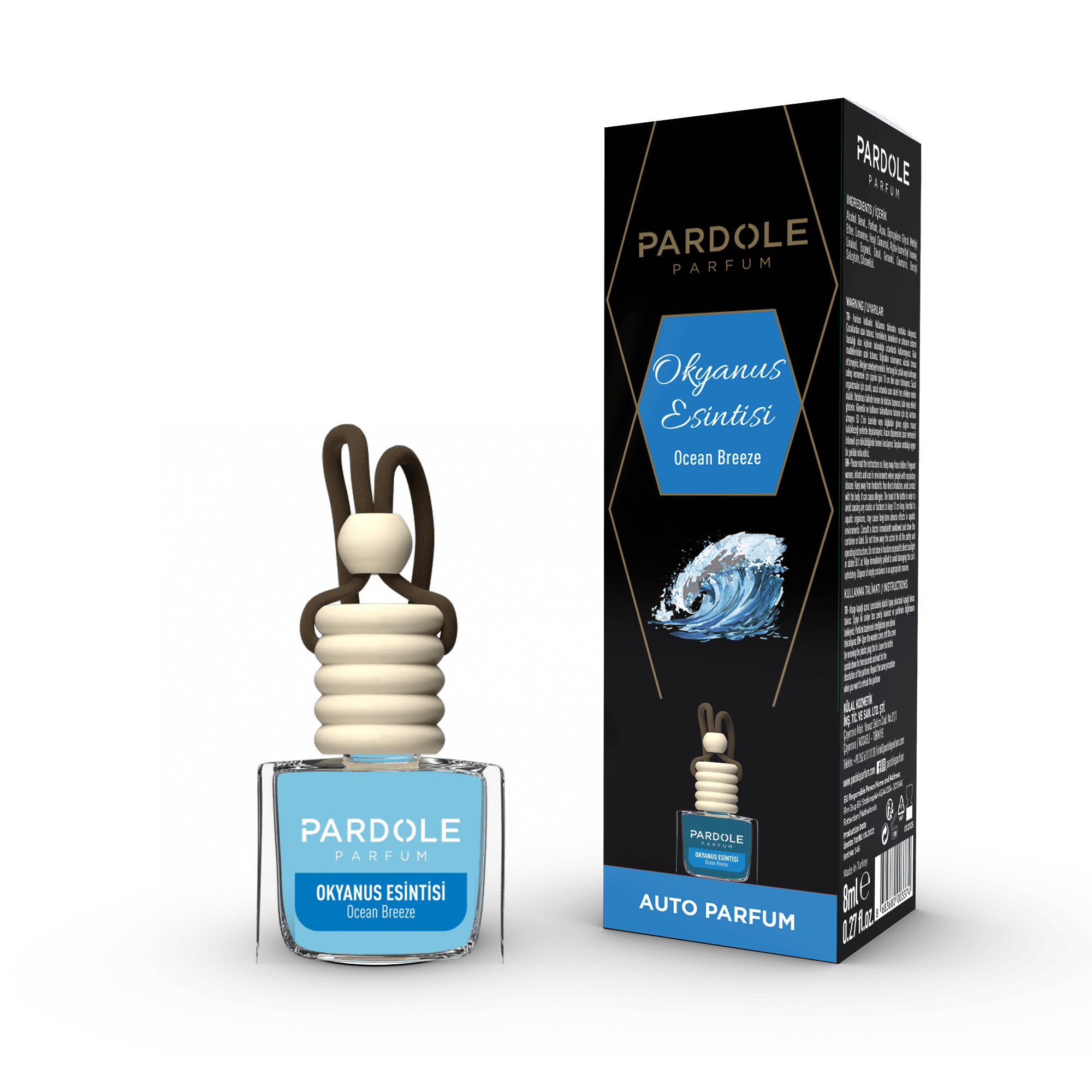 Autoparfum Ocean Breeze 10ML - Pardole Parfum