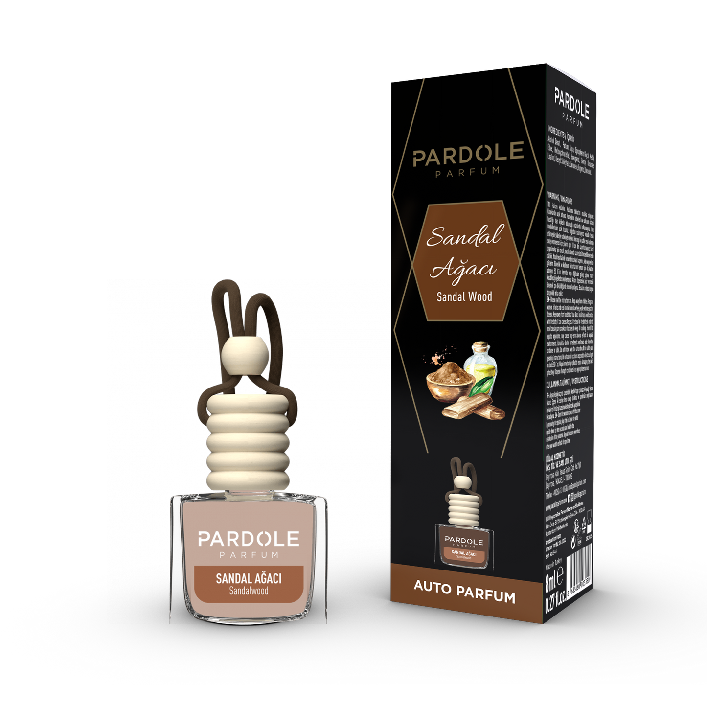 Autoparfum Sandalwood 10ML